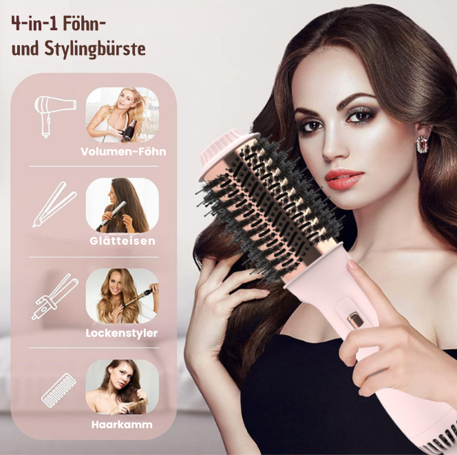 4-in-1 Föhn- und Stylingbürste